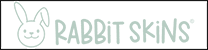 Rabbit Skins logo - available for custom embroidery